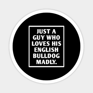 English Bulldog Magnet